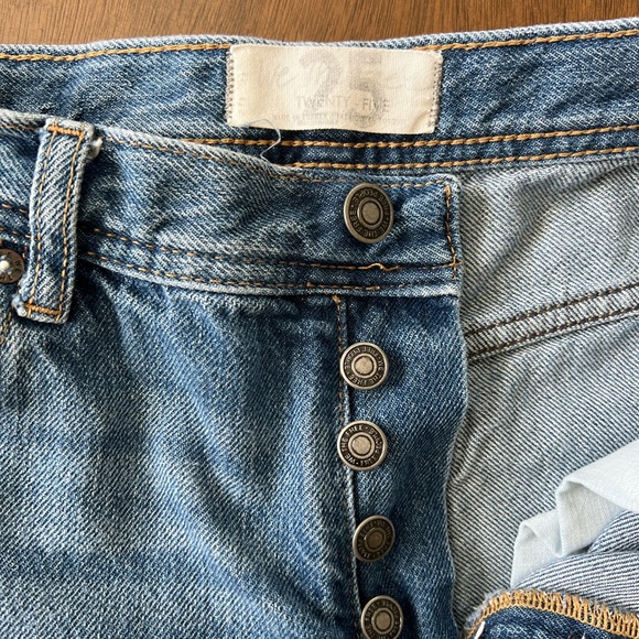 FREE PEOPLE | We the Free Button Fly Raw Hem Jeans - Picture 5 of 5